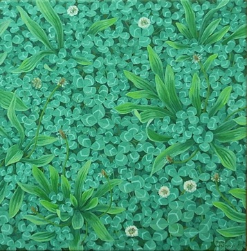 Green II - Oil on canvas 30cmx30cm
